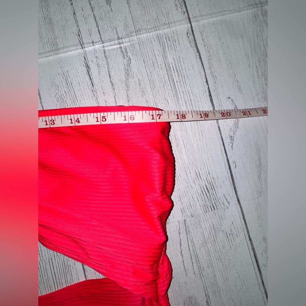 Time and Tru Hot Pink One-Piece Swimsuit with Cutout - Picture 6 of 7